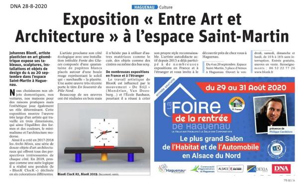 2020-08-28 DNA Exhibition Haguenau France