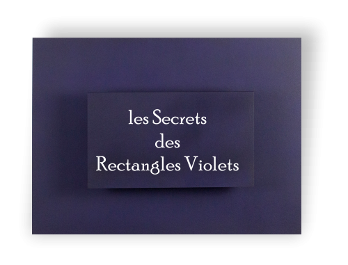 Logo fr secrets rectangles violets
